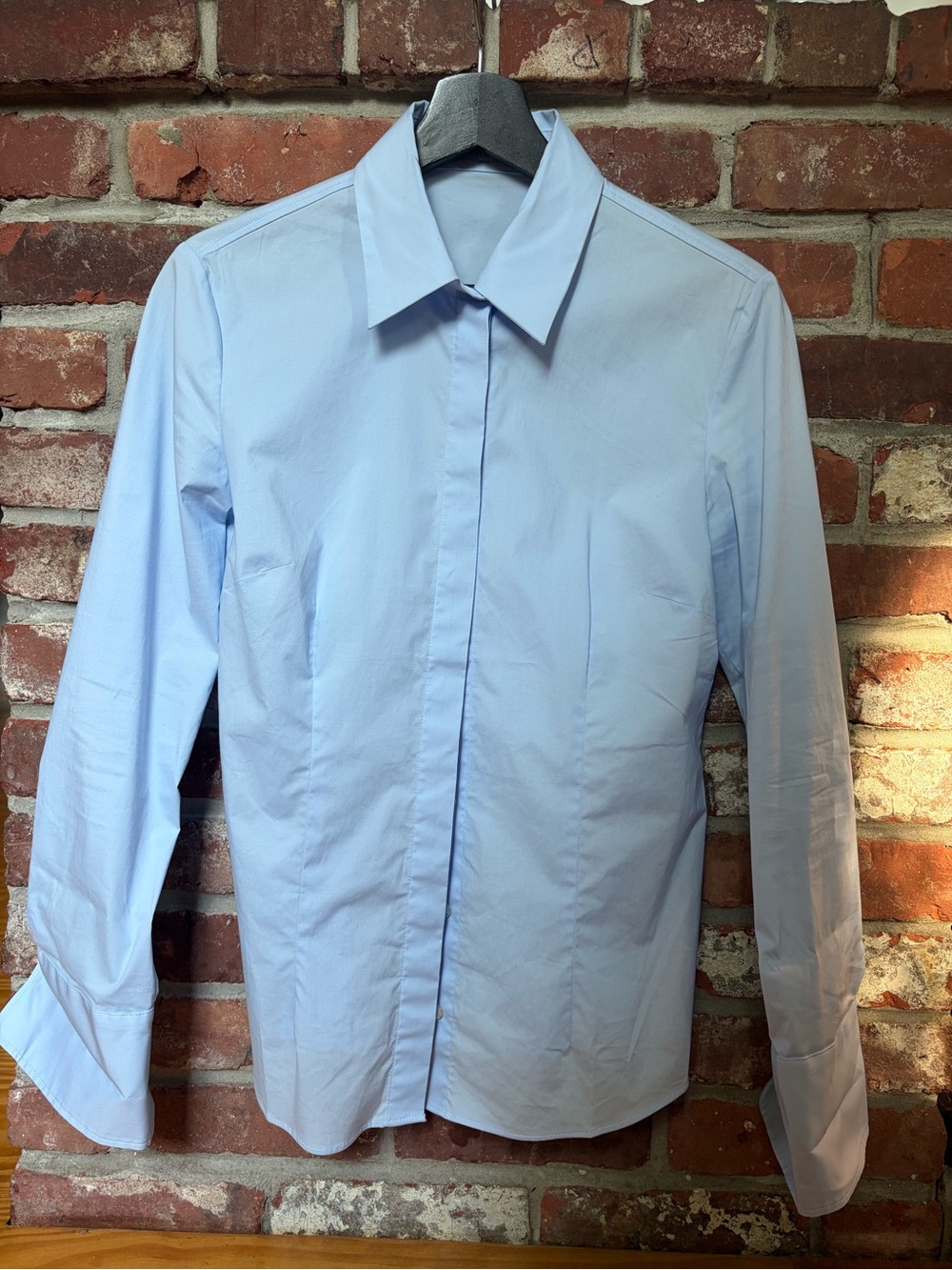 Mango Light Blue Dress Shirt